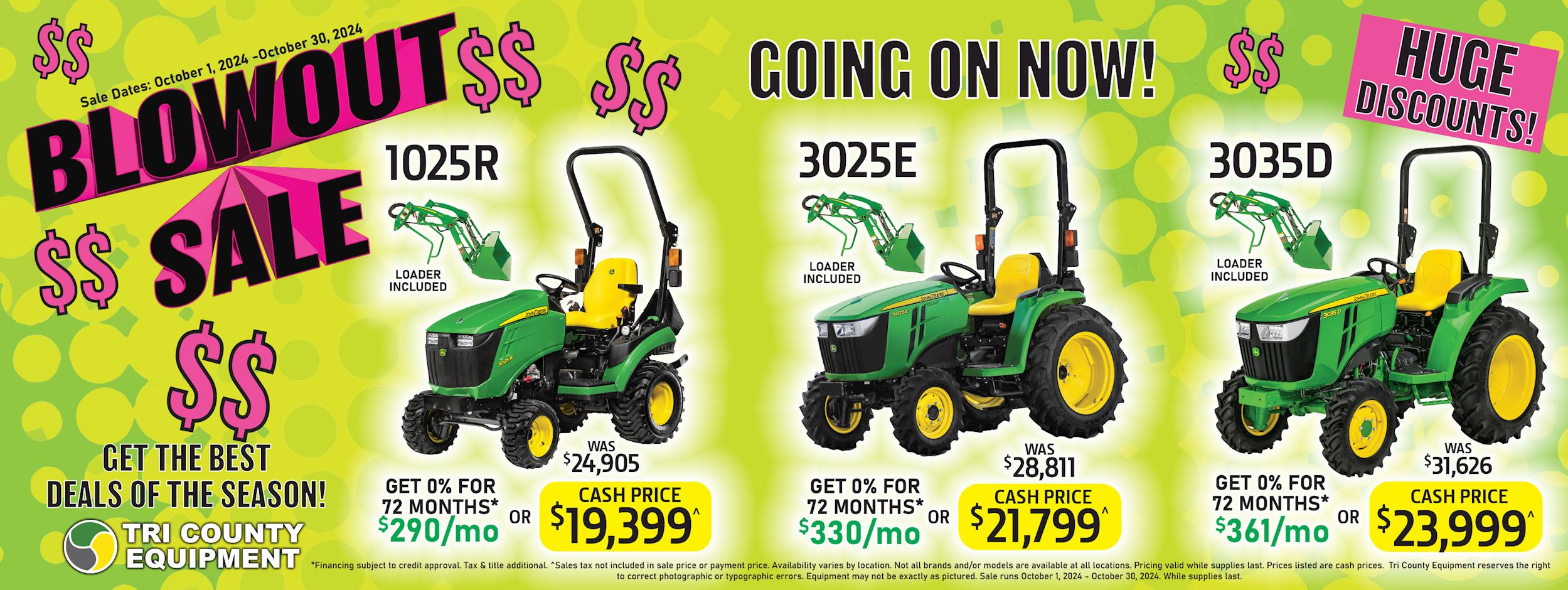 Compact Tractor Sale